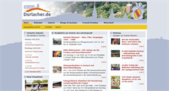 Desktop Screenshot of durlacher.de