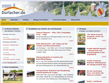 Tablet Screenshot of durlacher.de